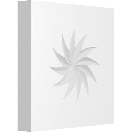 Ekena Millwork Standard Sedgwick Spiral Rosette With Square Edge, 5"W x 5"H x 3/4"P ROSP050X050X075SDG12